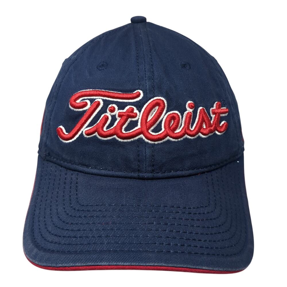 Pro V1 FJ Slideback Baseball Cap Blue One Size Adjustable Embroidered Fitleist